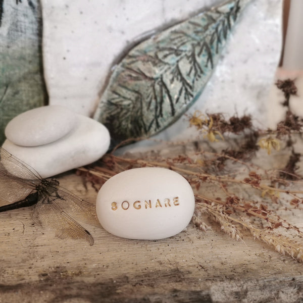 SOGNARE - Motivation white stone