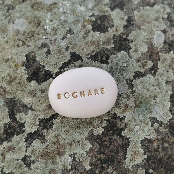 SOGNARE - Motivation white stone