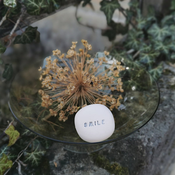 SMILE - Motivation ceramic stones