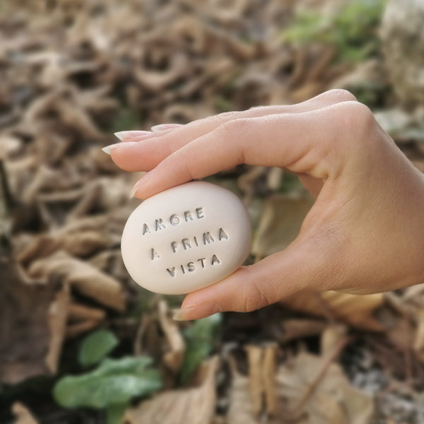 ABBONDANZA - Messaggio spirituale, pietra incisa