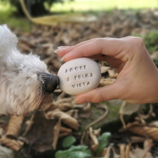 ABBONDANZA - Messaggio spirituale, pietra incisa