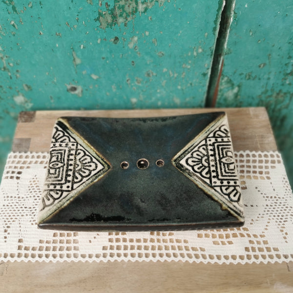 PORTA SAPONE unico con sapone fatto a mano ArtNatura