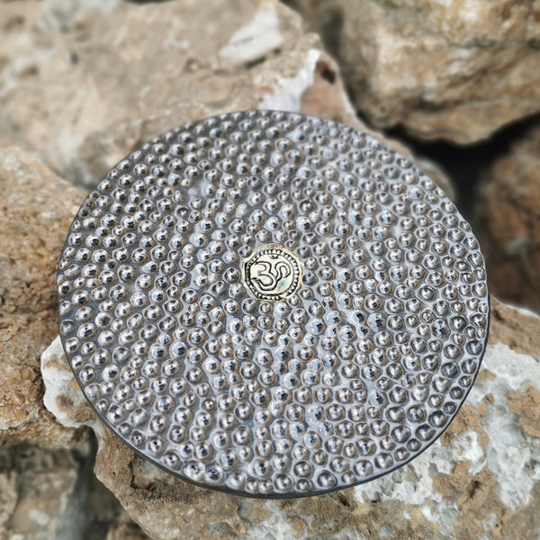 Bronze gold flat bowl