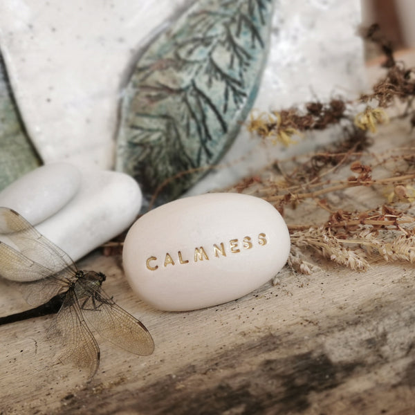 CALMNESS - Inspirációs kövek, spirituális motivációs kő