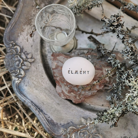 ÉLMÉNY - Ceramic magic pebble, motivation gift