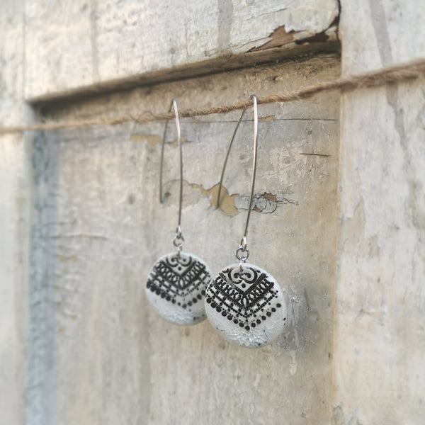 Gioielli romantici in ceramica fatti a mano 