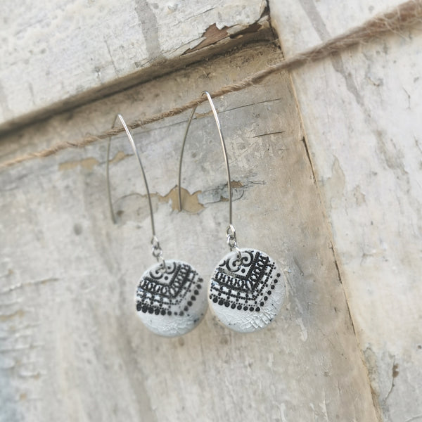 Gioielli romantici in ceramica fatti a mano 