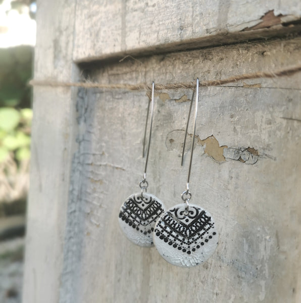 Gioielli romantici in ceramica fatti a mano 