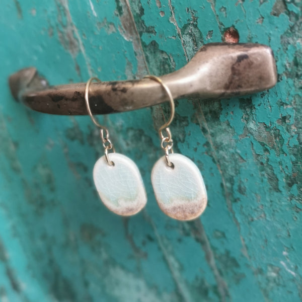 Orecchini in ceramica, collezione spiaggia