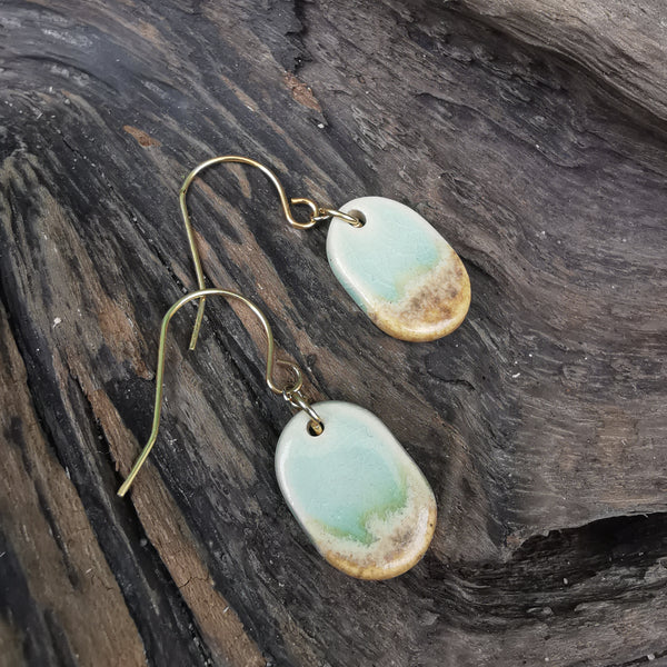 Orecchini in ceramica, collezione spiaggia