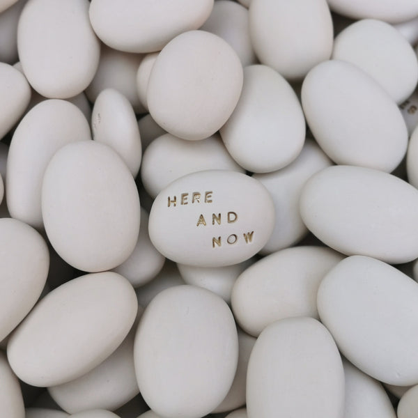 HERE AND NOW - Spiritual gift, unique handmade ceramic