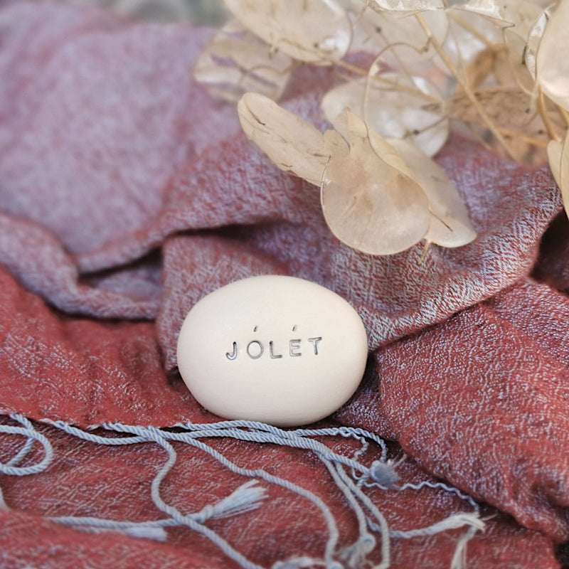 JÓLÉT - Inspiration magic word on ceramic gift