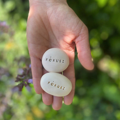 HŰSÉG - Ciottolo in ceramica regalo di nozze 