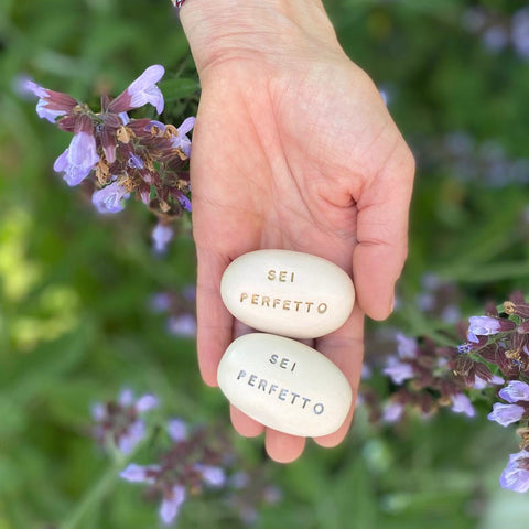 SEI PERFETTO - Motivation message stones