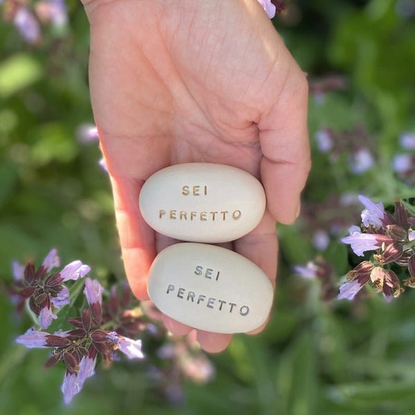 SEI PERFETTO - Motivation message stones