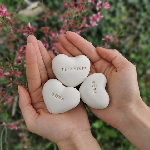 SZERETLEK - Ceramic Magic Heart