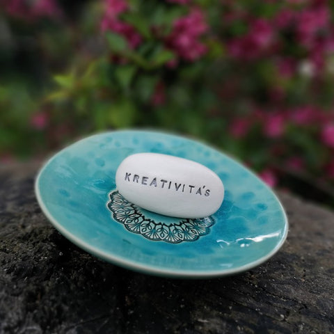KREATIVITÁS - Creation, art, ceramic pebble