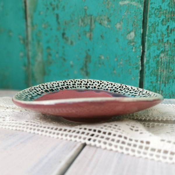 Cherry red bowl with 50% discount!