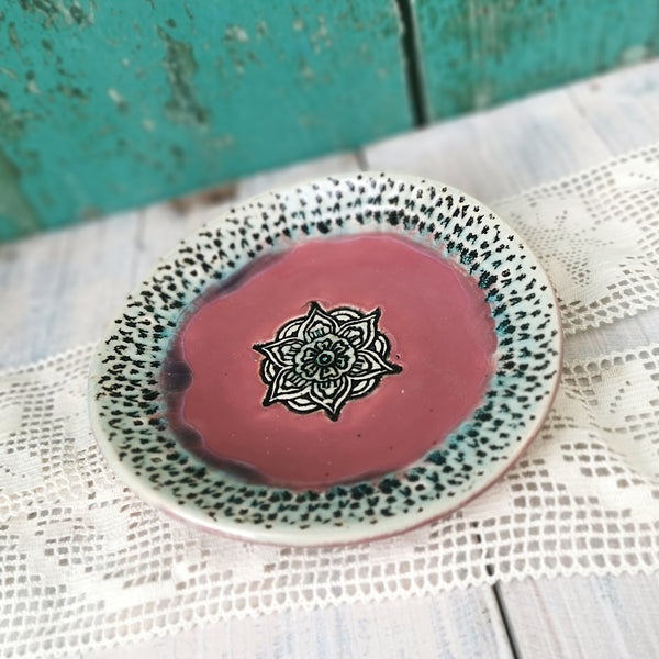 Cherry red bowl with 50% discount!