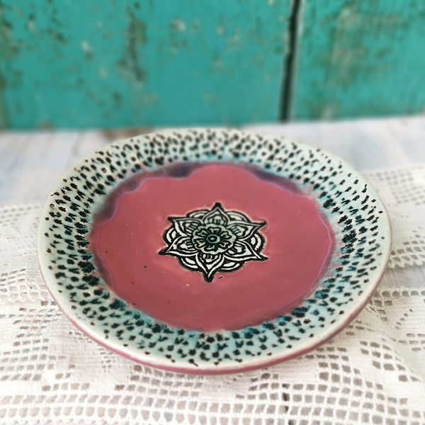 Cherry red bowl with 50% discount!