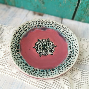 Cherry red bowl with 50% discount!