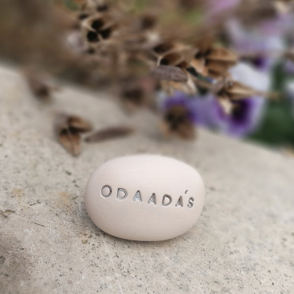 ODAADÁS - Handmade Magic Pebble with a magic message