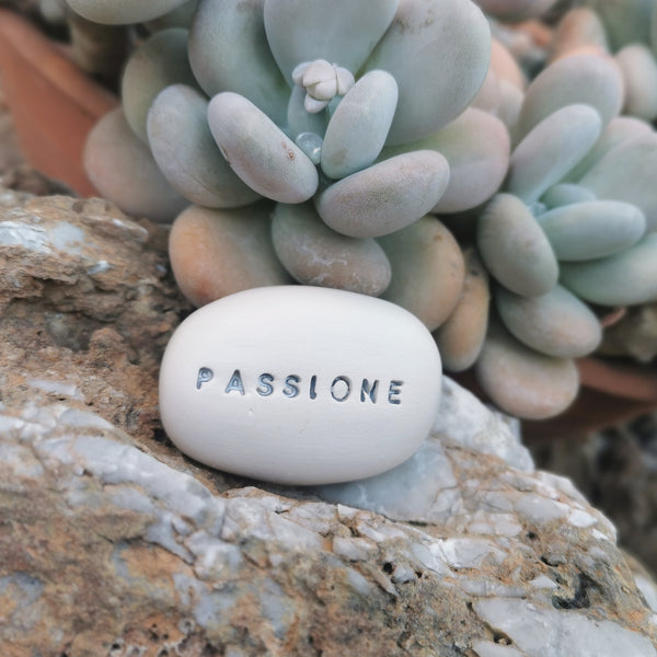 PASSIONE - Kerámia motivációs kavics
