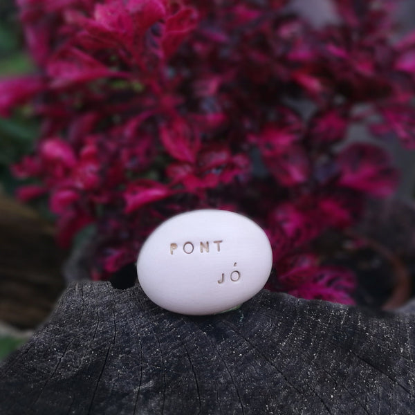 PONT JÓ - Minden jó, motiváció, kerámia kavics