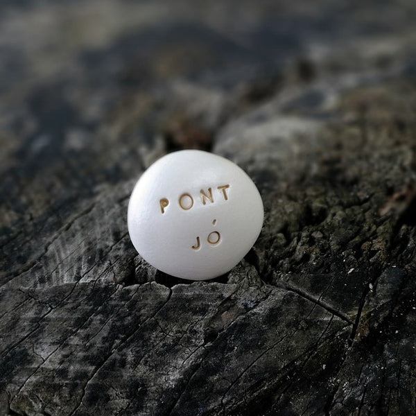 PONT JÓ - Minden jó, motiváció, kerámia kavics