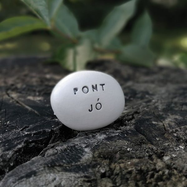 PONT JÓ - Minden jó, motiváció, kerámia kavics