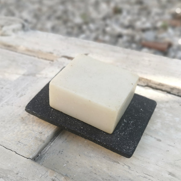Sparkling black ceramic soap dish, NOW 25% OFF!