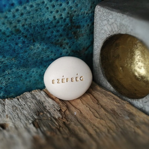 SZÉPSÉG - Iscrizione, messaggio, regalo in ceramica
