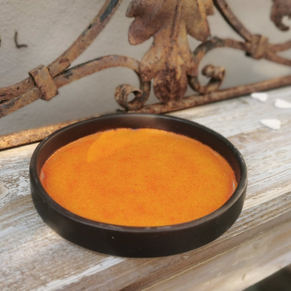 Lava and black color bowl, jewelry holder