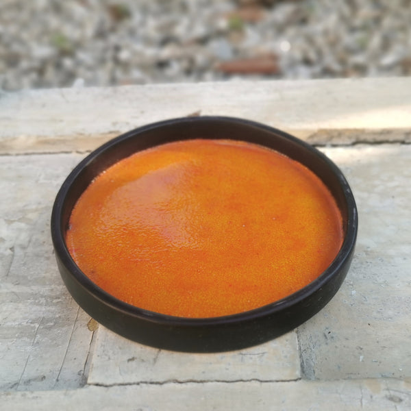 Lava and black color bowl, jewelry holder