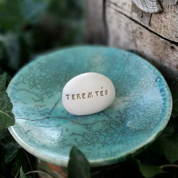 TEREMTÉS - spirituális motivációs kerámia ajándék