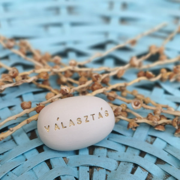 VÁLASZTÁS - Regalo motivazionale, ceramica unica con iscrizione