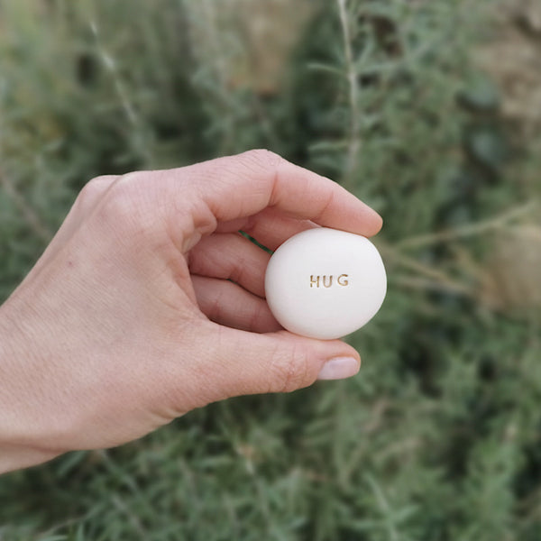 HUG - Motivational pocket pebble
