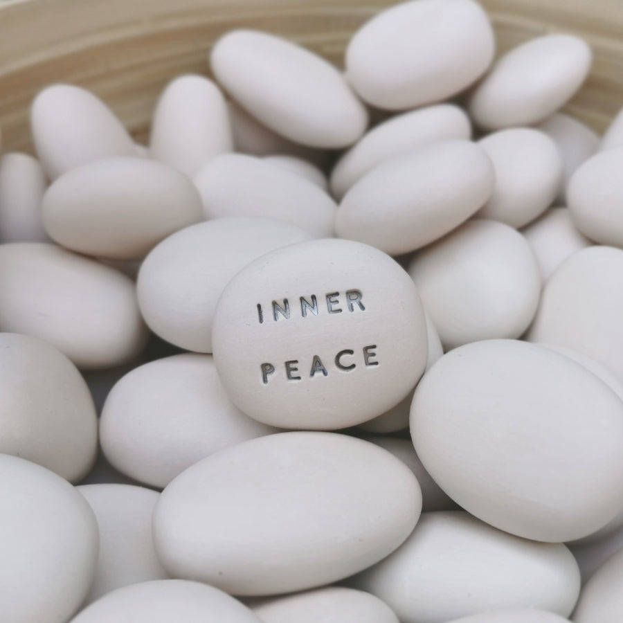 INNER PEACE - Spiritual magic message stone