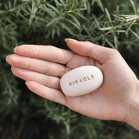 MIRACLE - Magic ceramic message pebble